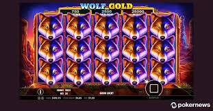 Wolf Gold base game reels