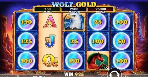 Wolf Gold Money Respin bonus feature