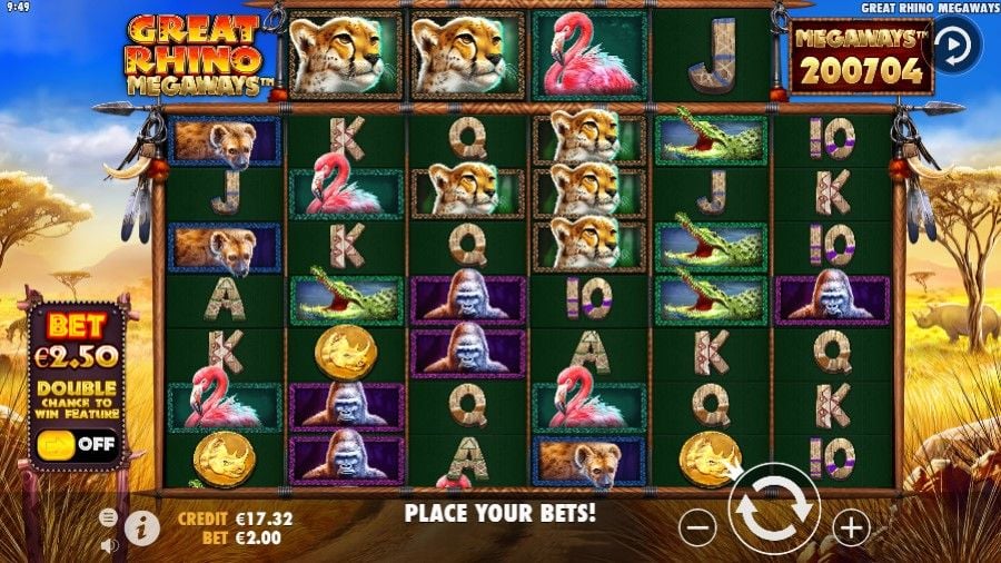 Great Rhino slot game